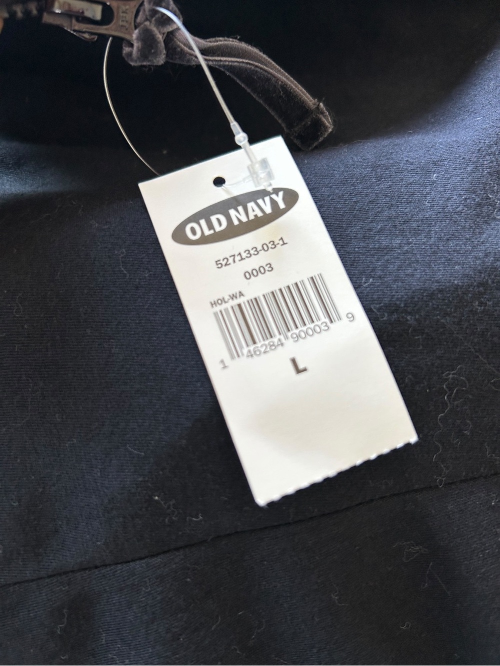 4/$20 Old Navy Sherpa Fleece Zip Front Jacket Black Large Cozy Teddy Jacket - Picture 5 of 5